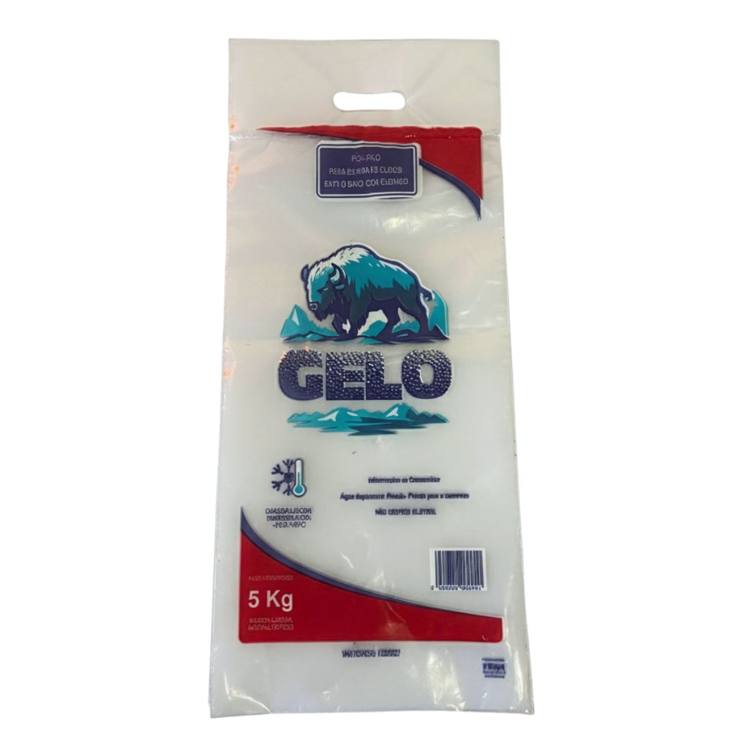 Embalagem Saco de Gelo 5kg - 200 Unidades