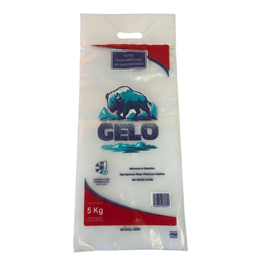 Embalagem Saco de Gelo 5kg - 1000 Unidades